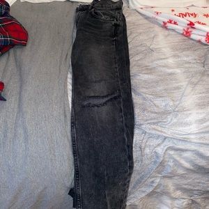 Black free people jeans.